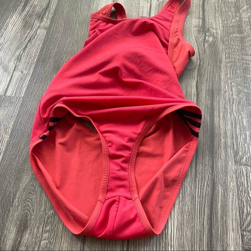 Adidas Core Solid Logo One-Piece Swimsuit - Picture 8 of 8
